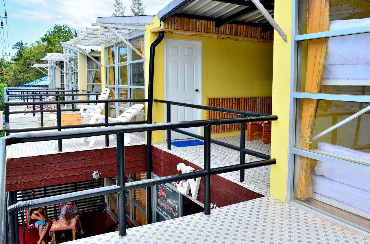 Zone6 Coworking Beach Apartment Old 2W Beach Hostel, Koh Samui Bophut Extérieur photo