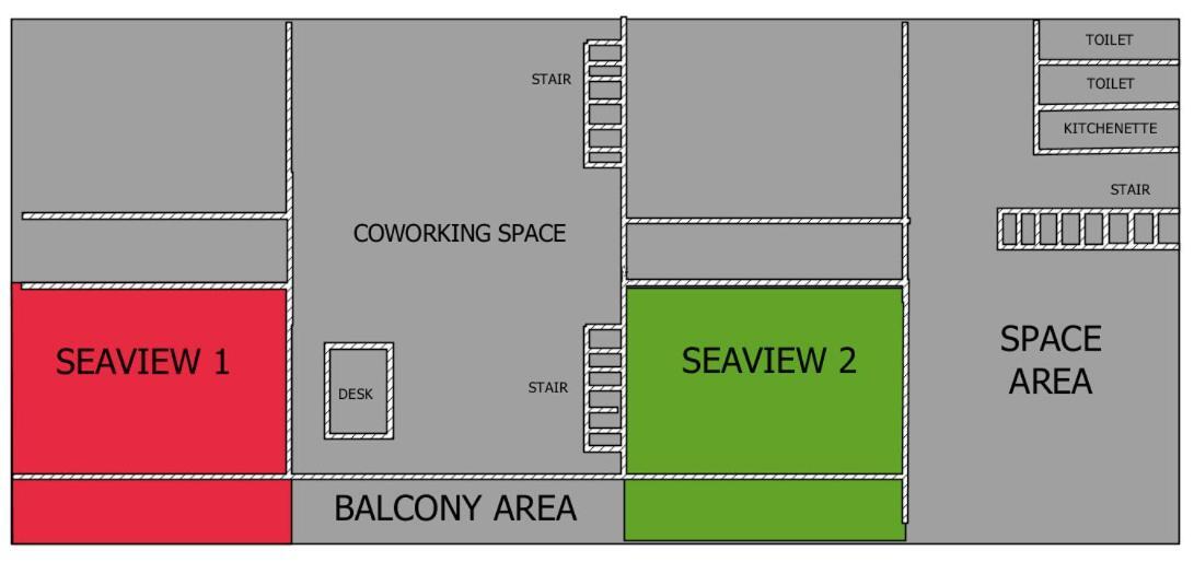Zone6 Coworking Beach Apartment Old 2W Beach Hostel, Koh Samui Bophut Extérieur photo